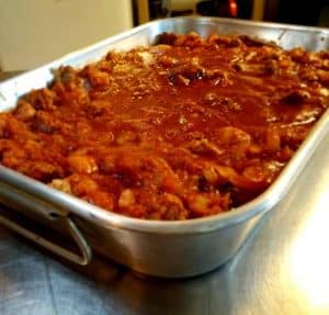 Easy Low Carb Recipe for Keto Chili Cheese Dog Casserole