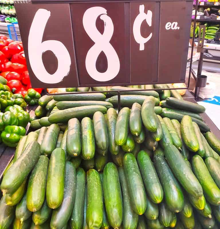 Image of Low Carb Cucumbers